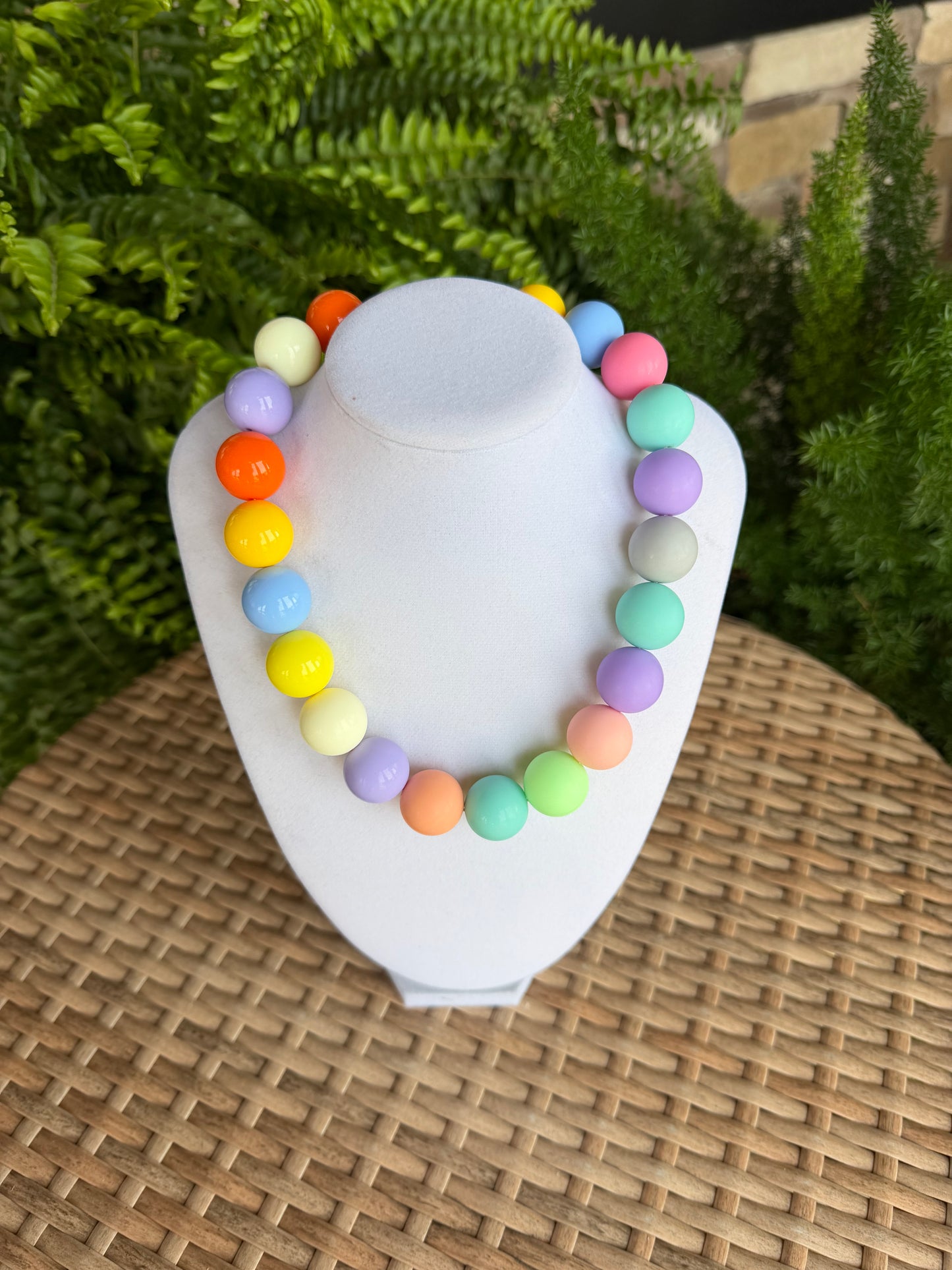 Multi Round Color Beads