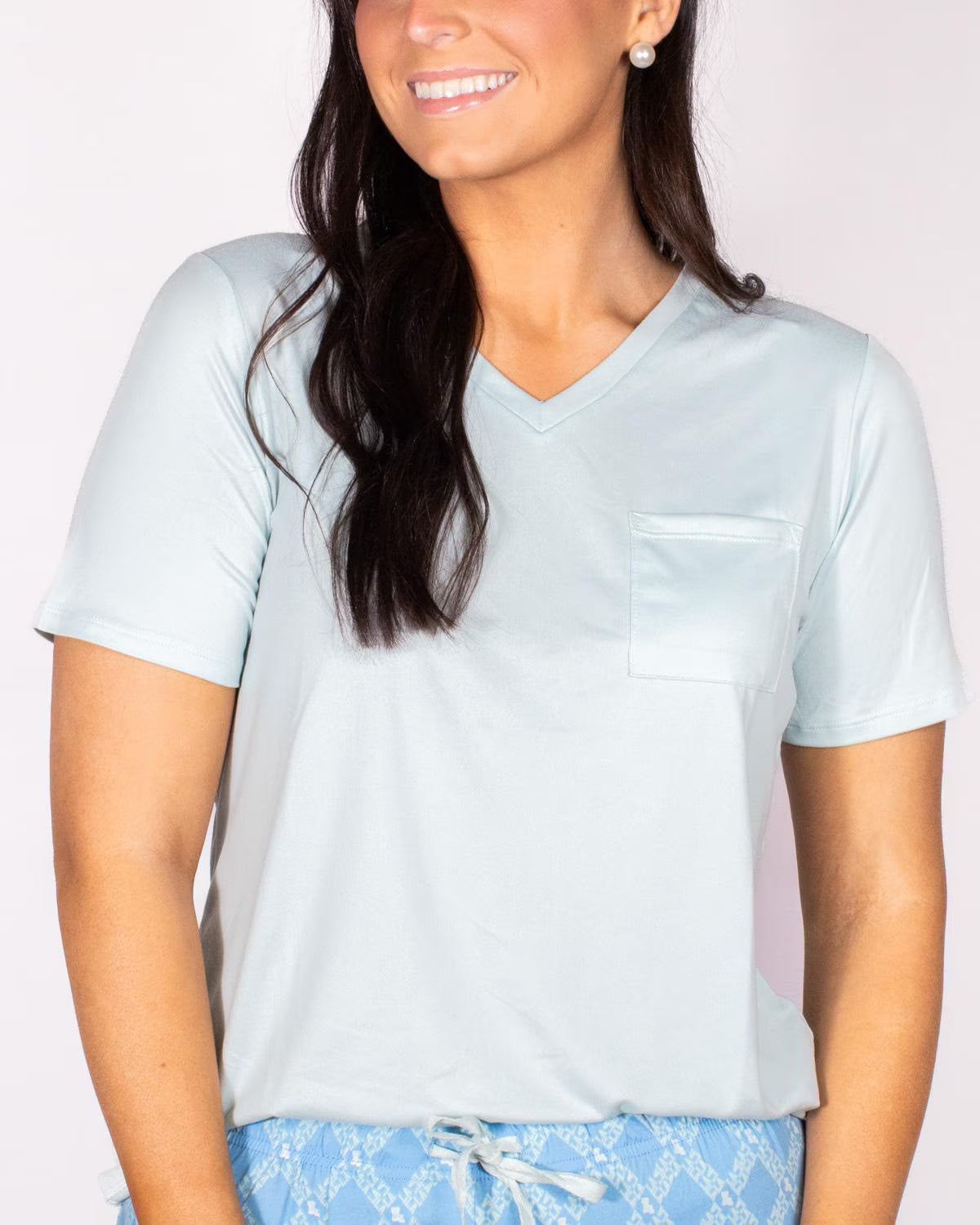 Highland Sky Blue Sleep Tee