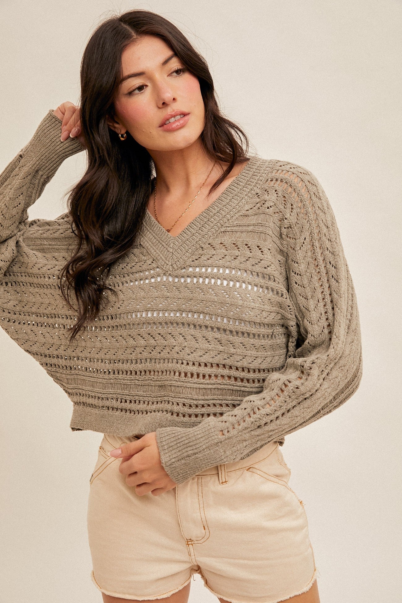 The Soft Horizon V-Neck