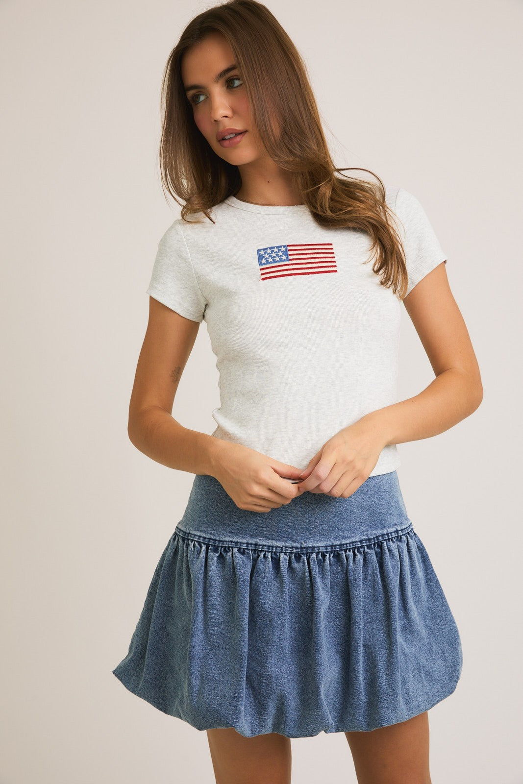 Flag Short Sleeve T-shirt