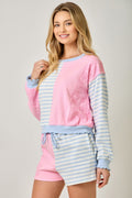 French Terry Color Block Set