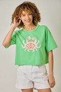 Crab Patched French Terry Tee