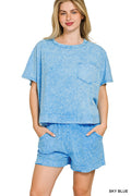Halo Snow Washed Shorts