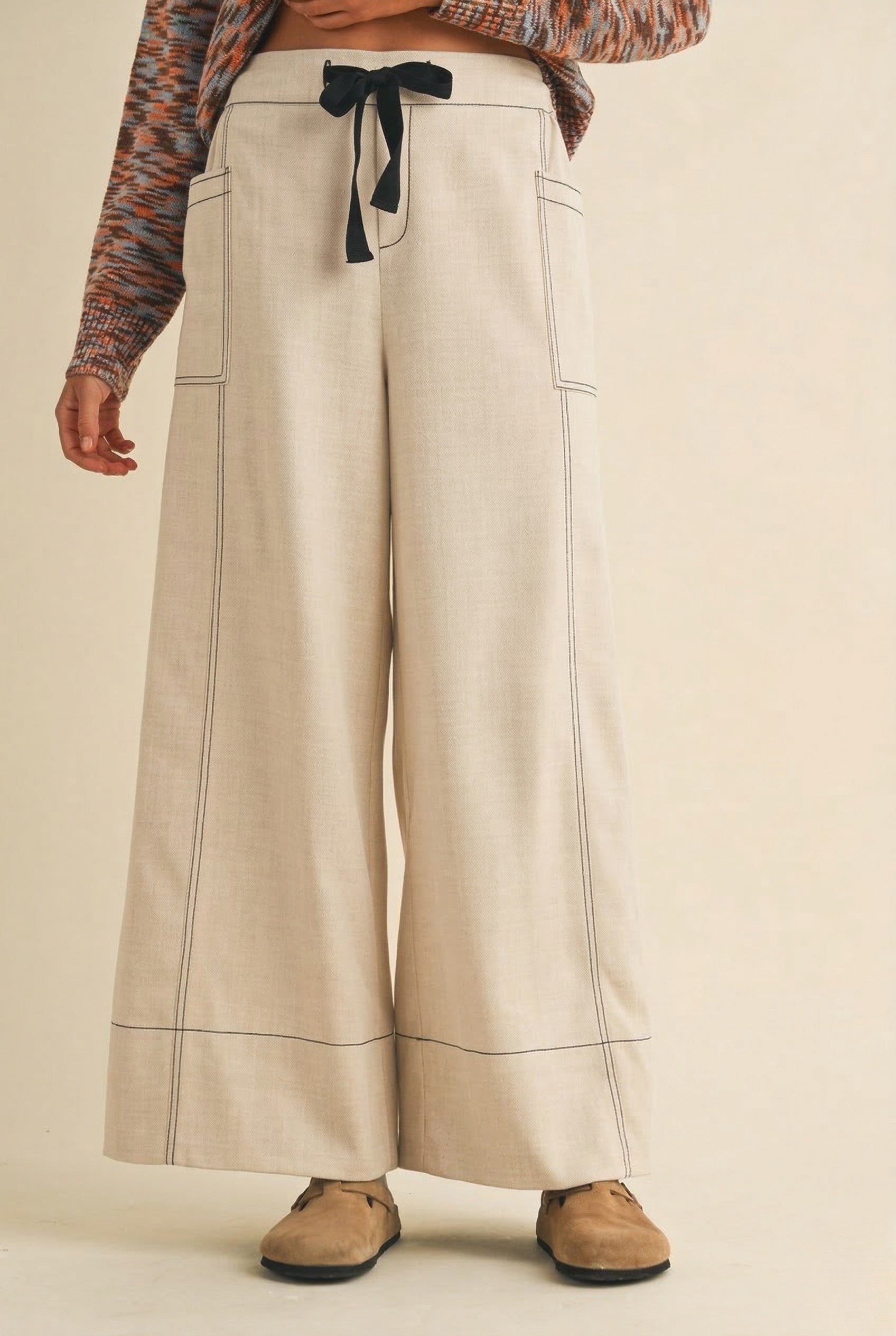 Comfy Stretch Wide- Leg Pants