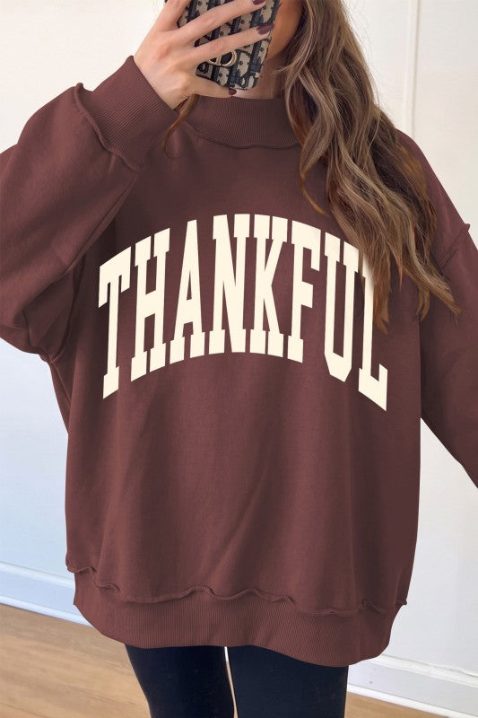 Thankful Gobble Mockneck Sweatshirt