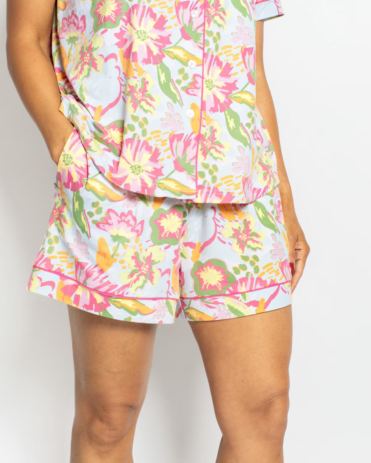 Summer Bouquet Sleep Shorts