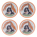 Tennessee Mascot Coaster Set/4