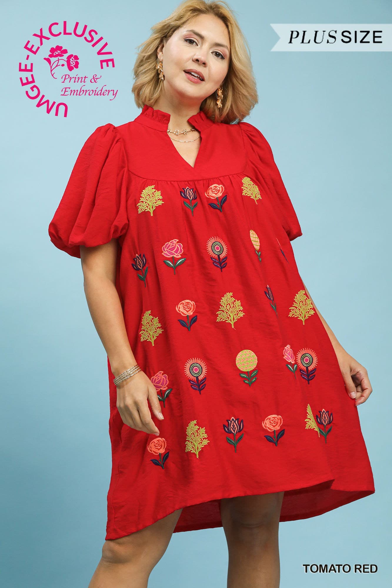 The Scarlet Bloom Dress