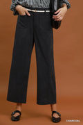 Corduroy Wide Leg Pants