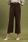Corduroy Wide Leg Pants