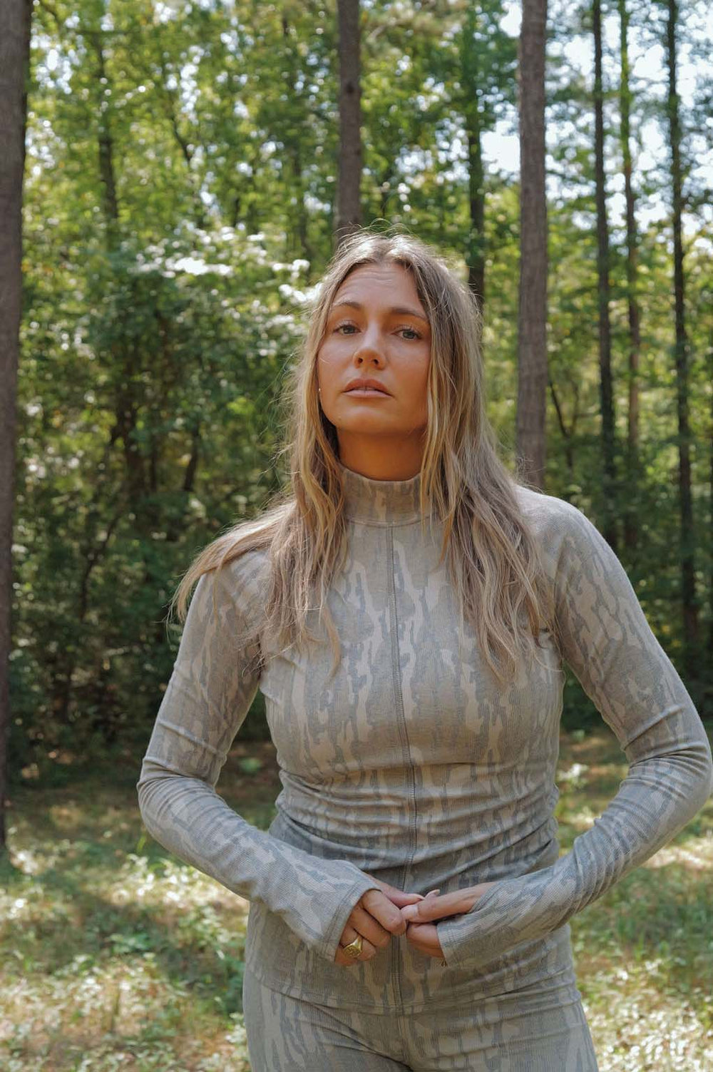 Tribe Kelley - Ribbed Mock Neck - Bottomland