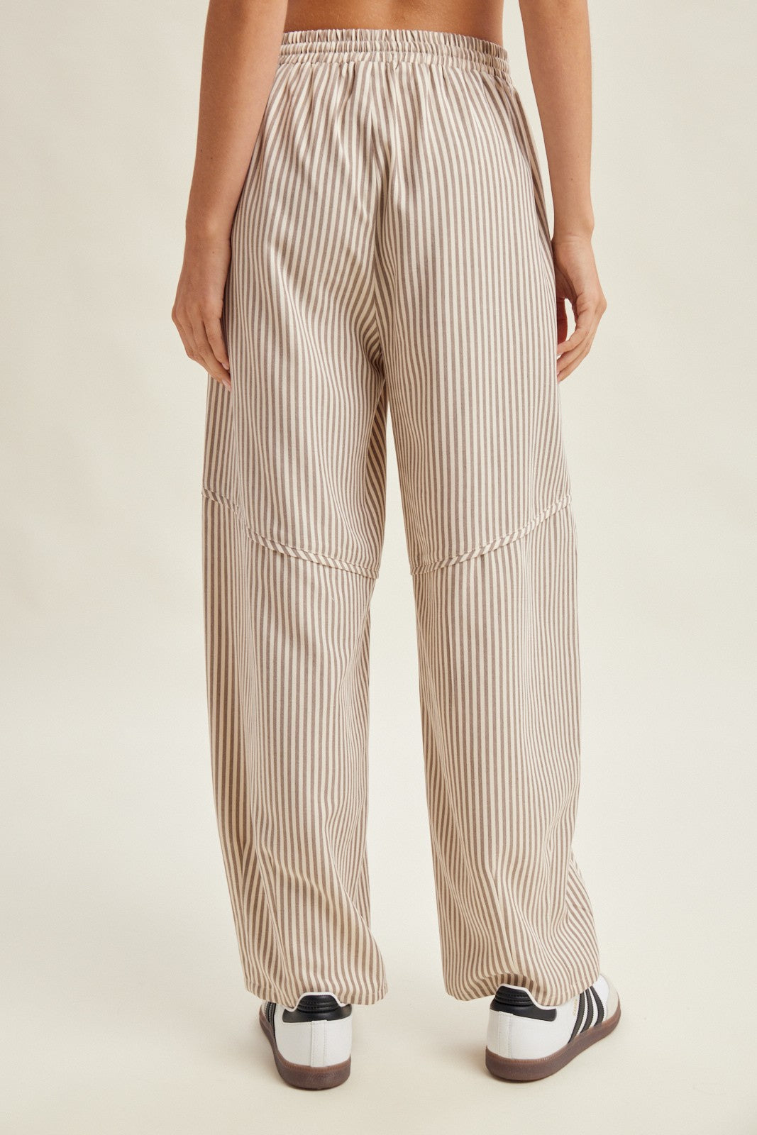 striped everyday fall pants