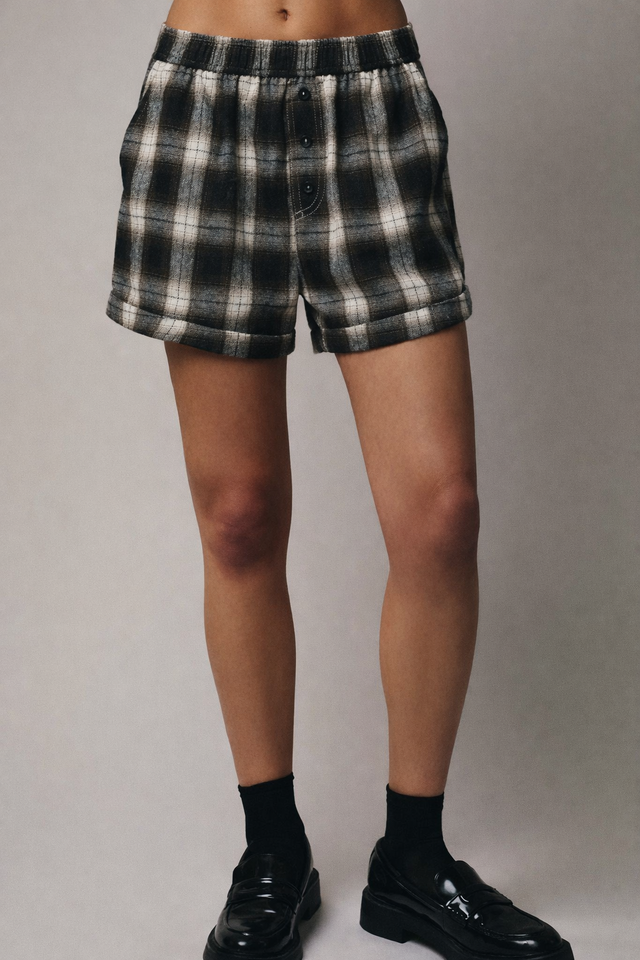 Midnight Plaid Shorts