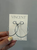LA- YOU Hoops - silver- small