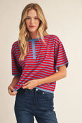 Stripe Henley