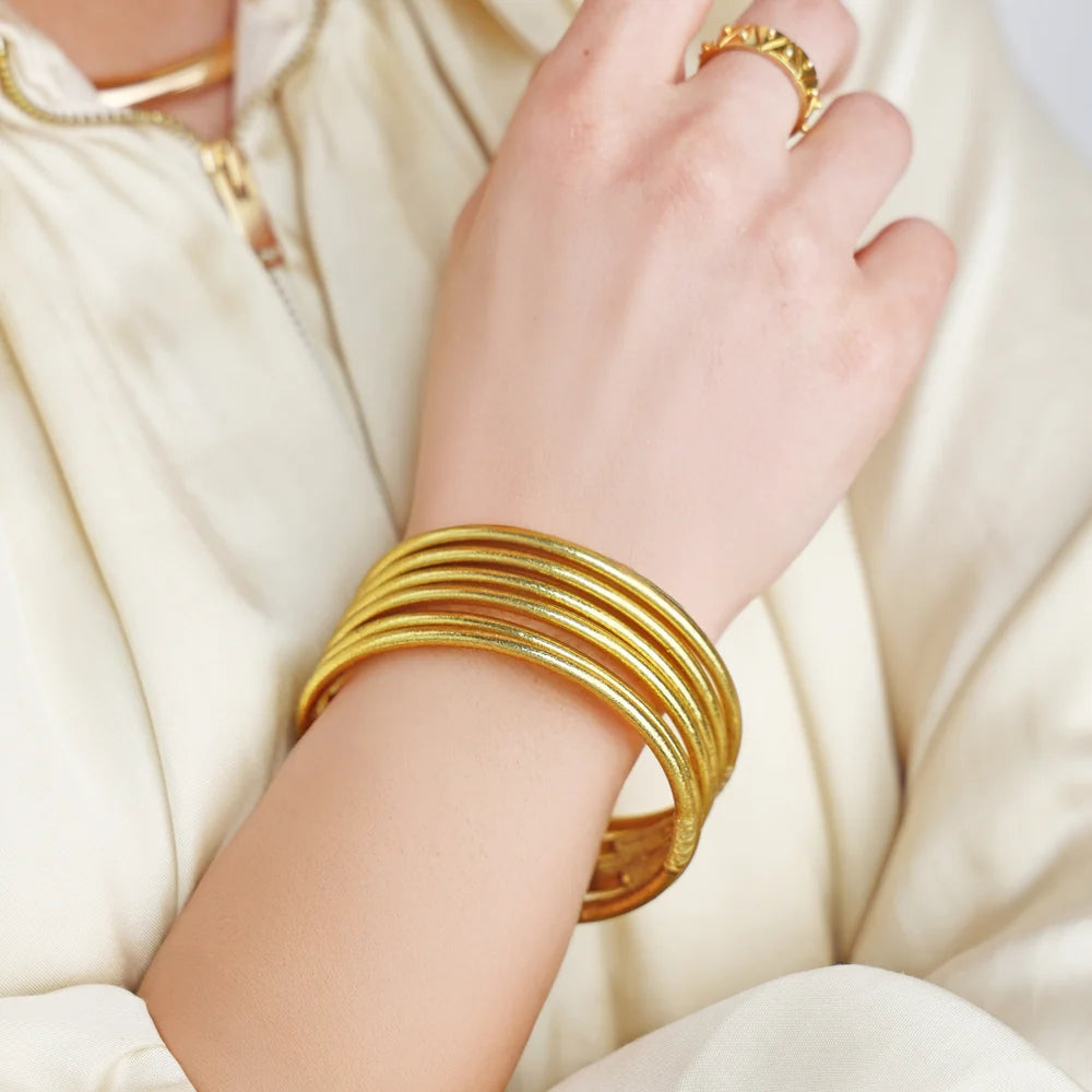 BuDha Girl Lumine All Weather Bangles - Aura