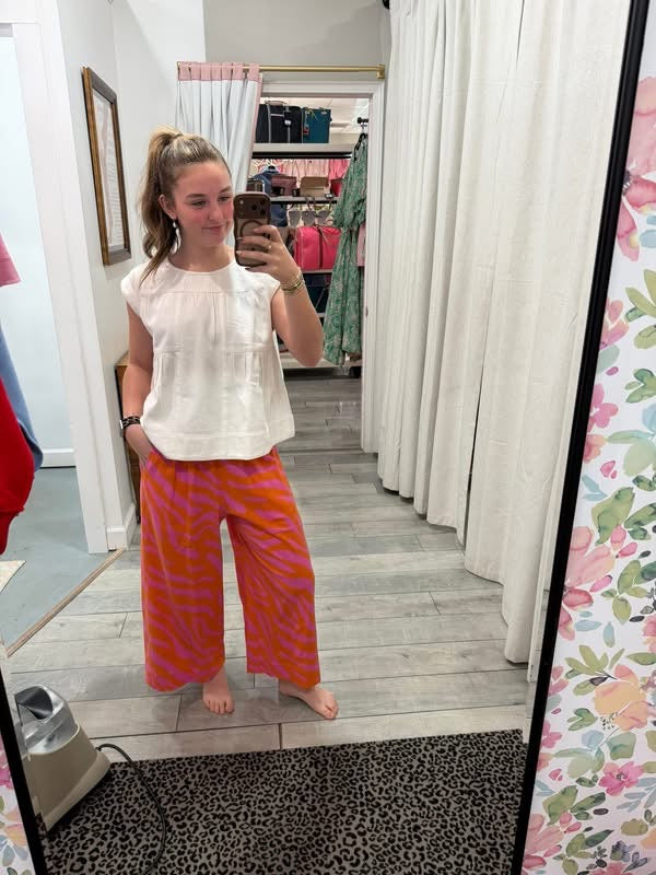 Pull On Crop Pant Ivy Jane