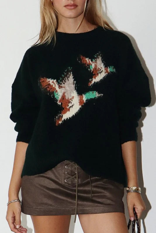 Deep Forrest Mallard Sweater