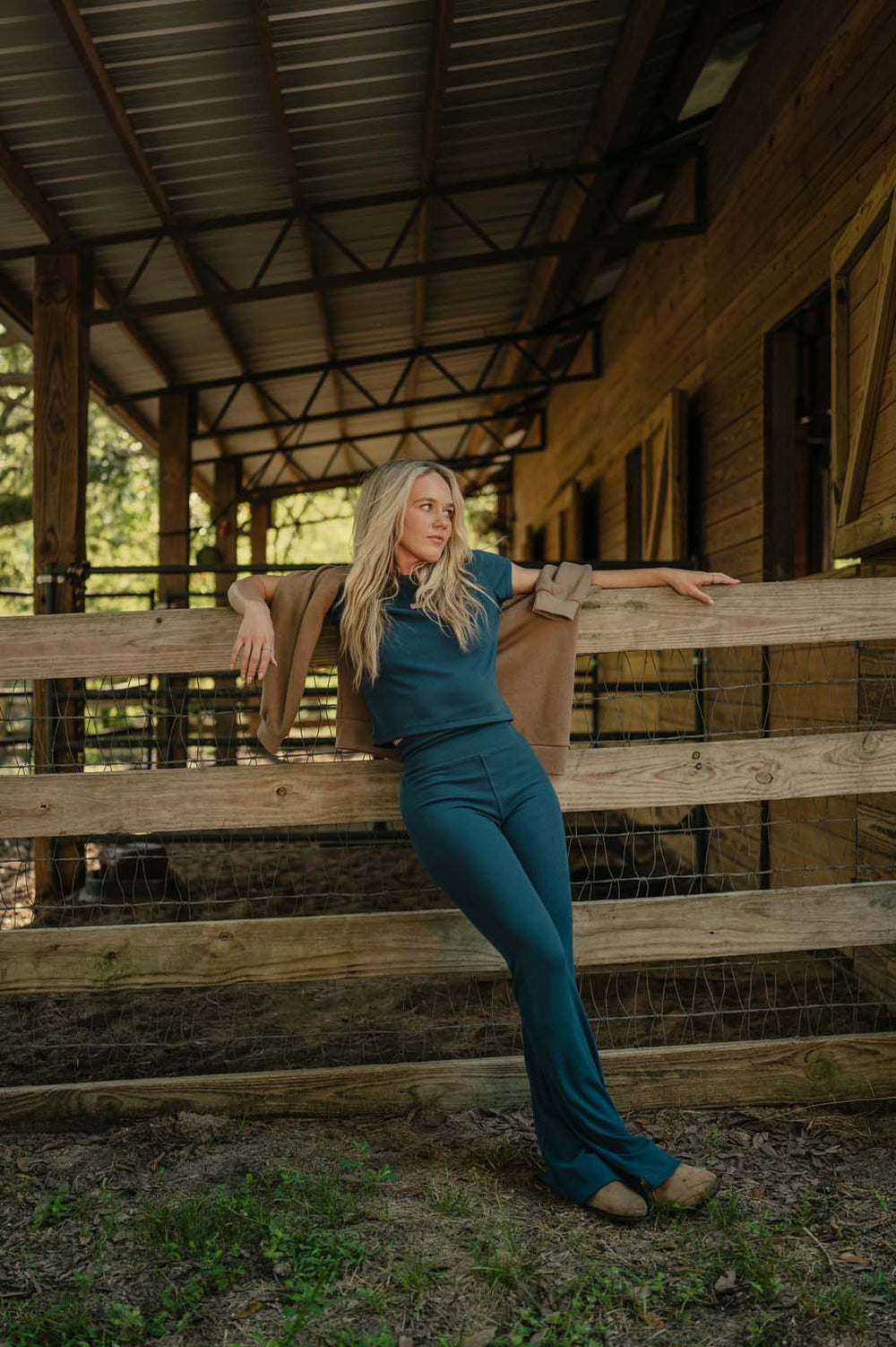 Tribe Kelley - Flare Pants  - Coastal Countryside