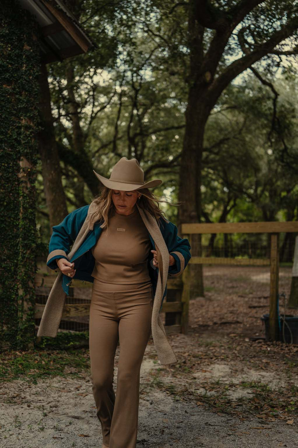 Tribe Kelley - Mocha Crop Top