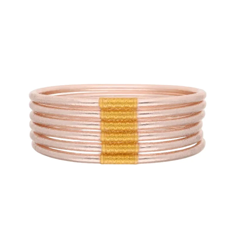 Budha Girl Lumine All Weather Bangles - Champagne