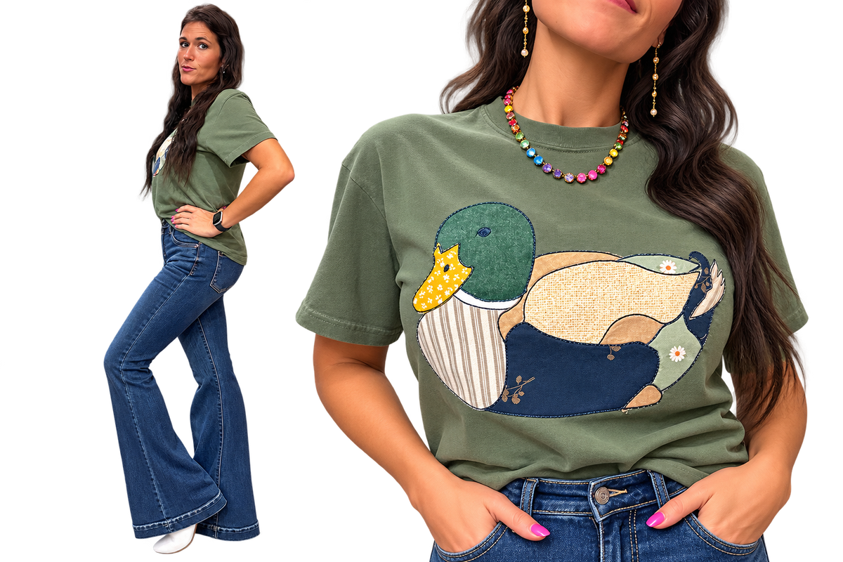 Mallard Duck Patch Tee