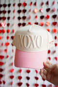 XOXO - Pink Vintage Hat