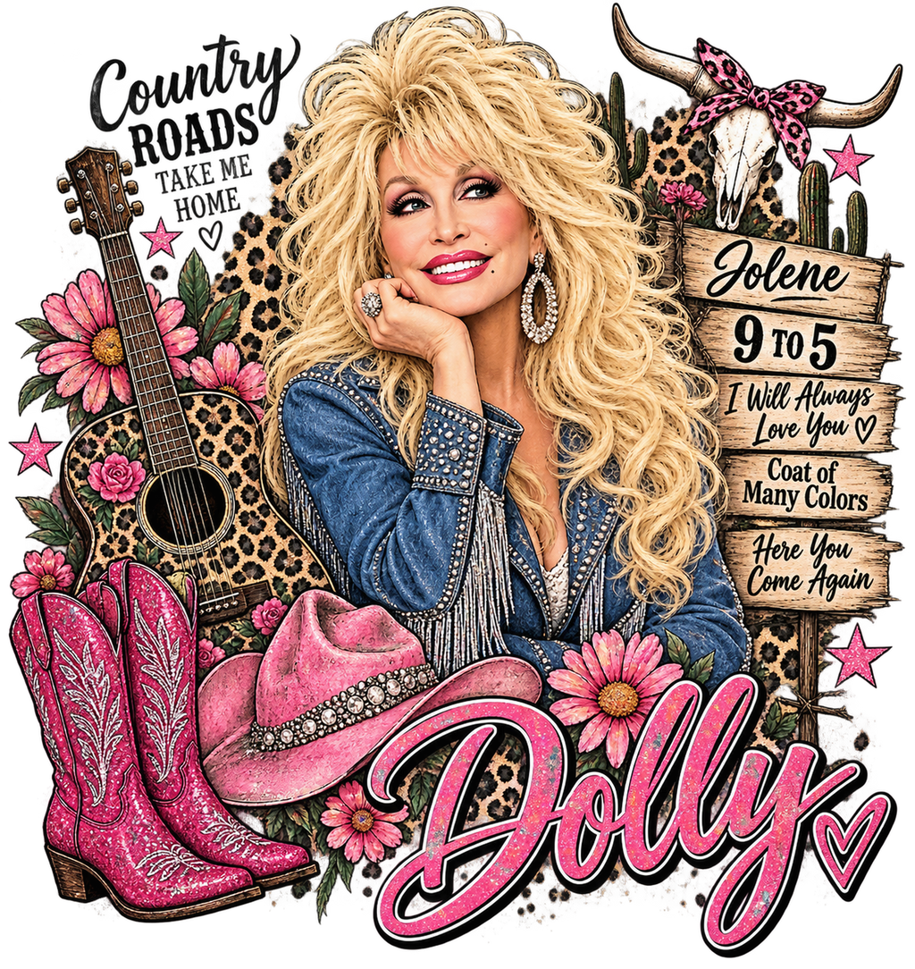 Dolly Country Roads Tee
