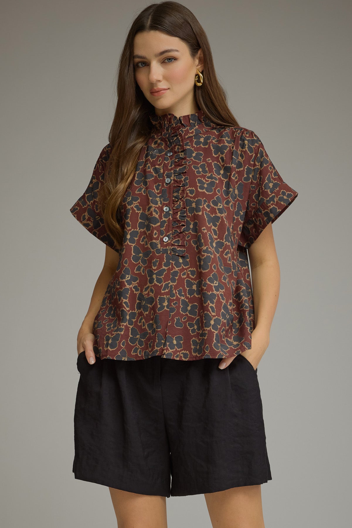 Butterfly Bazaar Blouse