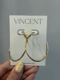 LA-YOU Hoops- small- Gold