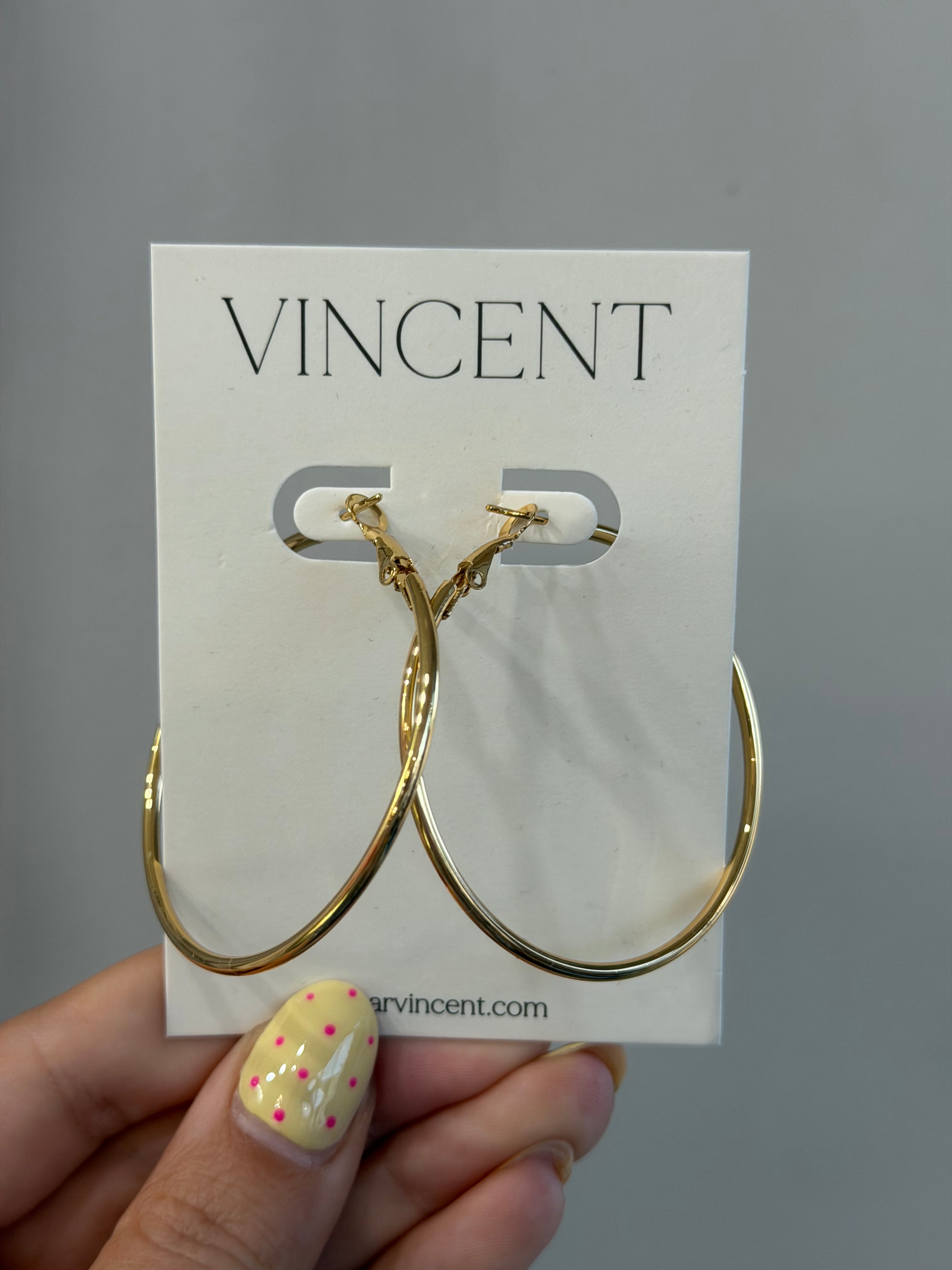 LA-YOU Hoops- small- Gold