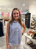 Ivy Jane Tucked Pattern Shirt