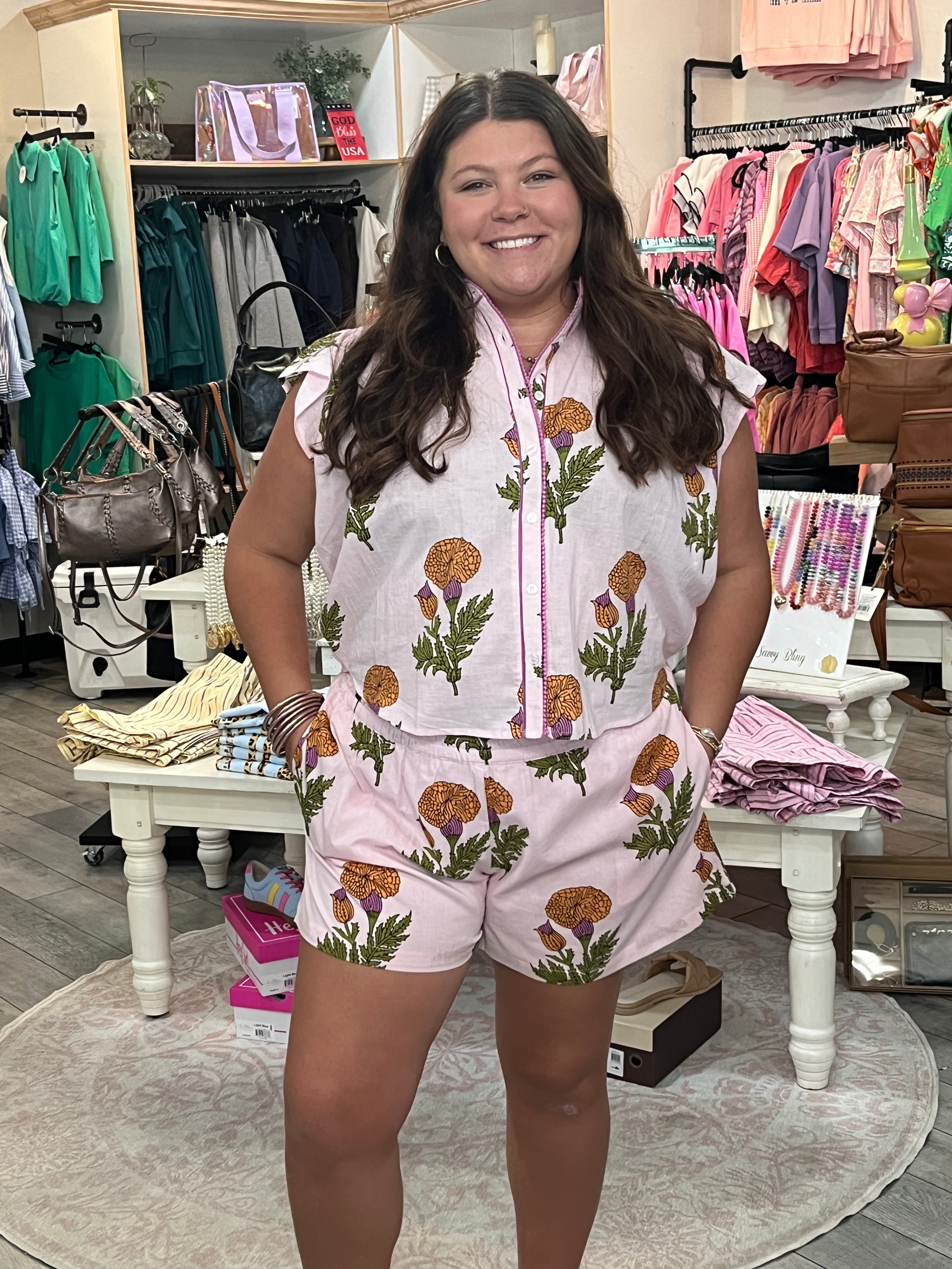 Ivy Jane Sunset Bloom Shorts