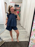 Ivy Jane Tucket Denim Top