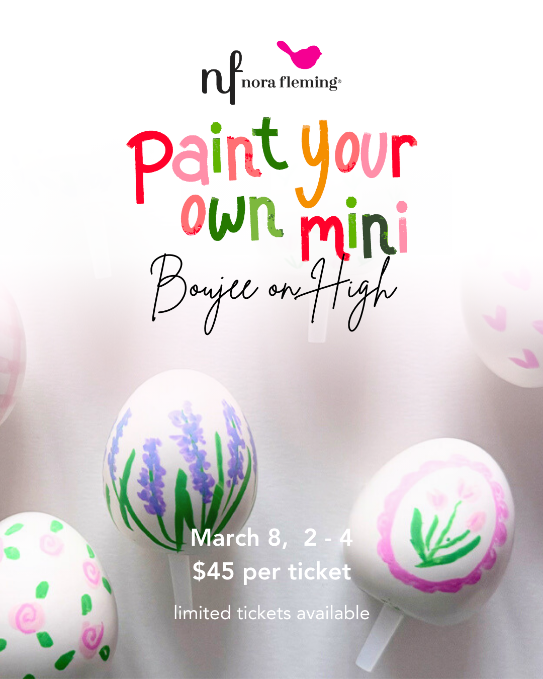 Nora Fleming paint your own “mini”