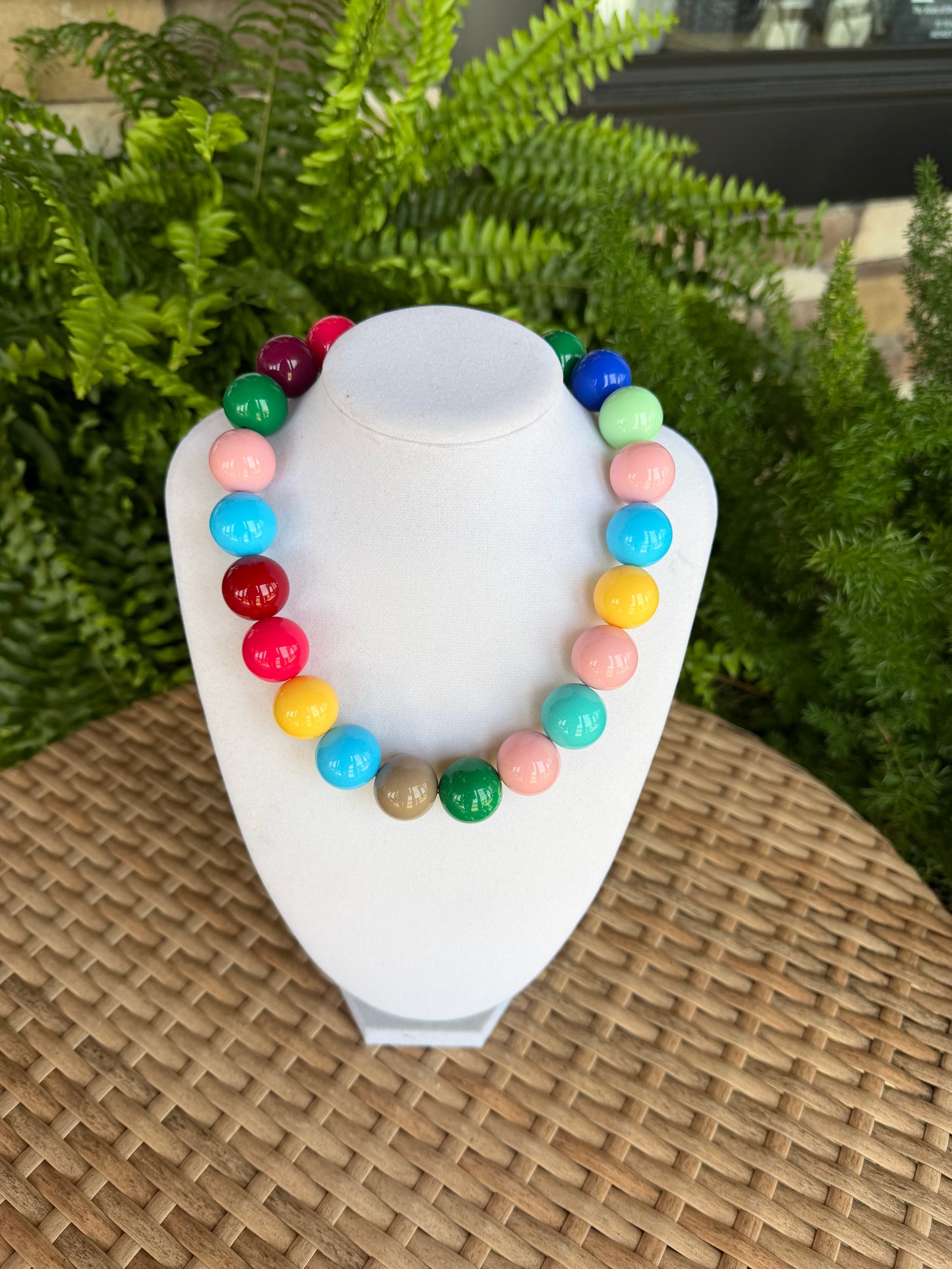 Bubblegum Ball Necklace