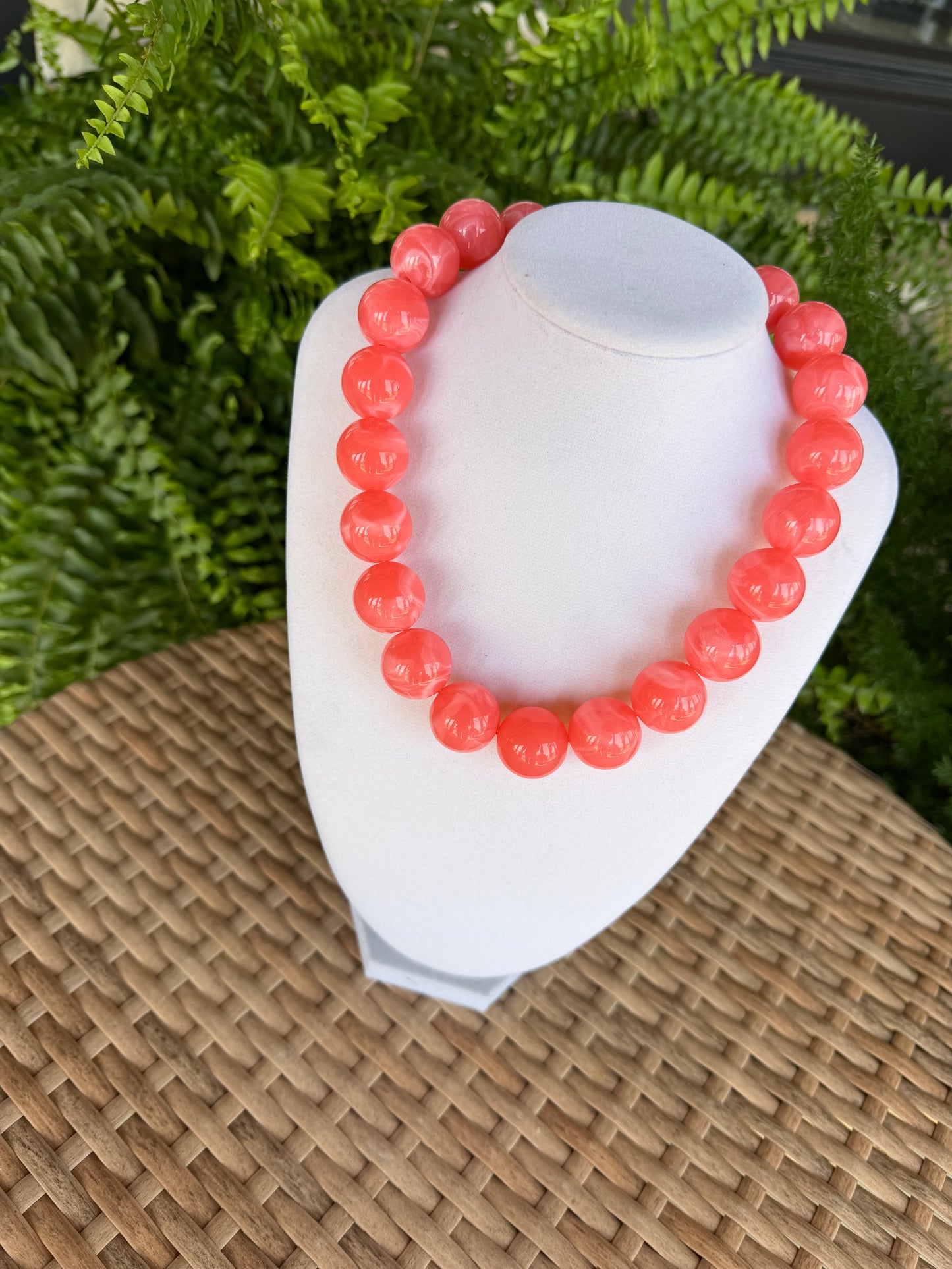 Coral Round Bead