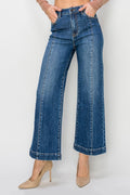 Risen Jeans - Dark Wash Ankle Jeans