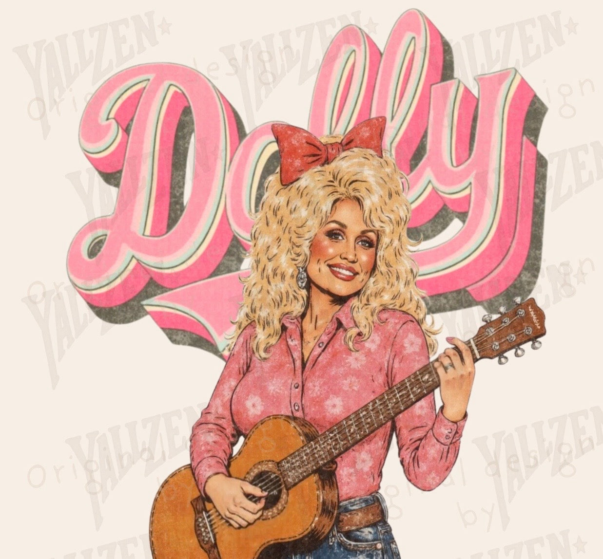 Dolly Guitar Tee