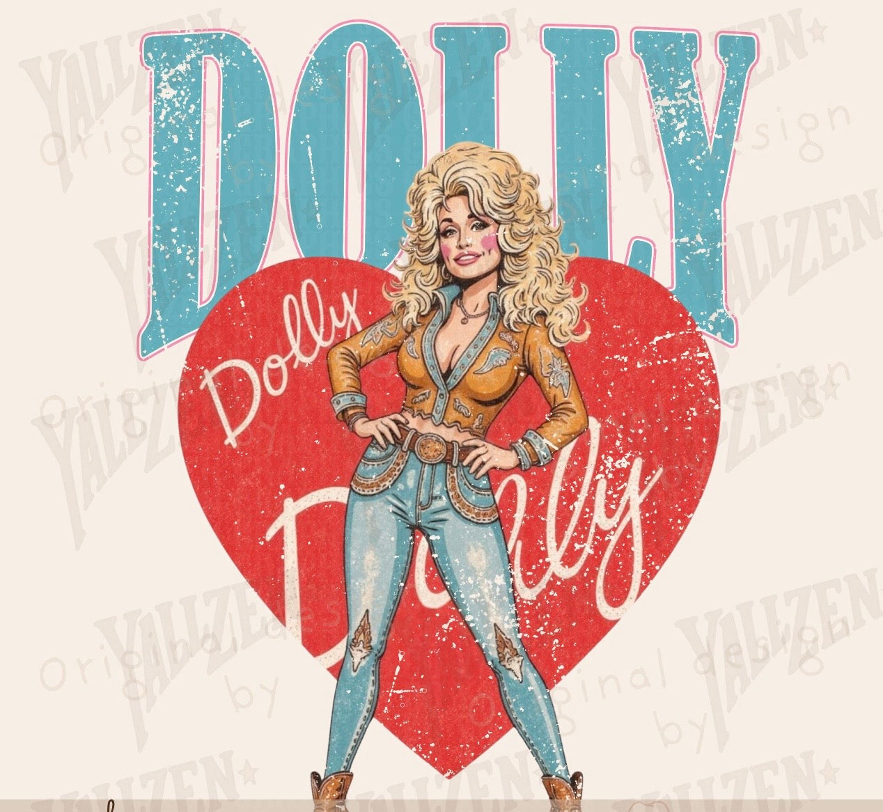 Dolly in Boots Tee