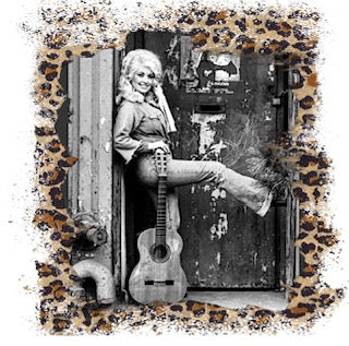Dolly Black/White Cheetah Tee