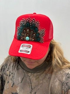 Red Turkey Hat