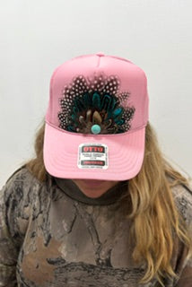 Pink Turkey Hat