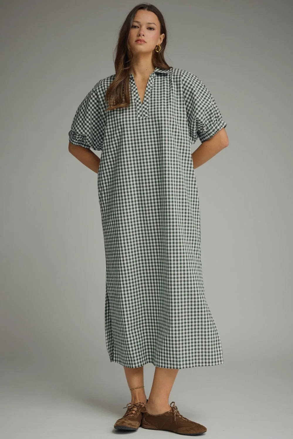 Let it Be Easy Maxi Dress - Hunter Green
