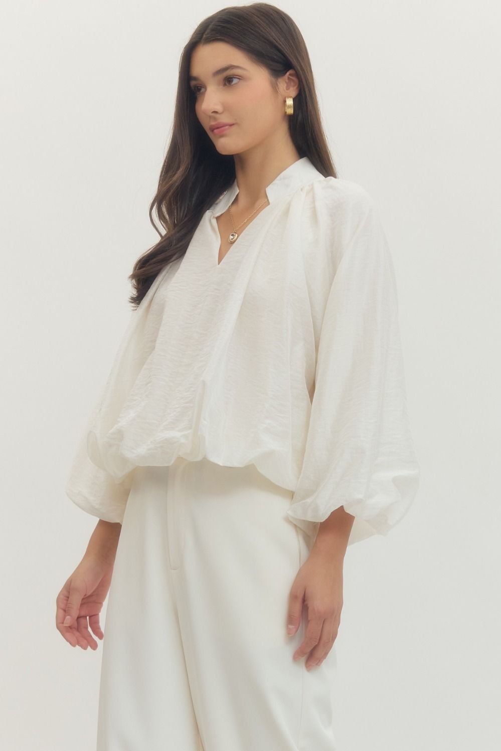 Sunday Brunch Ivory Top