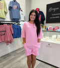 Barbie Pink Terry Cloth Romper