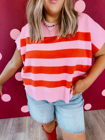 Sweetheart Stripe Sweater