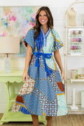 Boho Blues Dress
