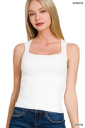 Double Layered Square Neck Tank