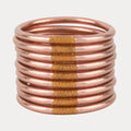 Budha Girl All Weather Bracelets - Rose Gold (set of 9)